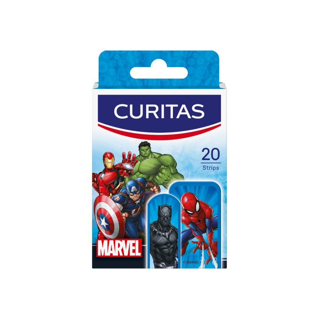 Curitas Marvel Surtidas 20 Unidades