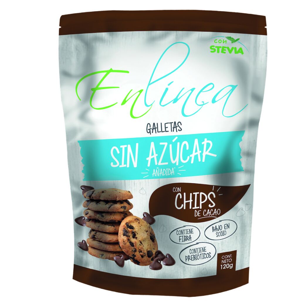 En Línea Galletas Chips Chocolate 120g