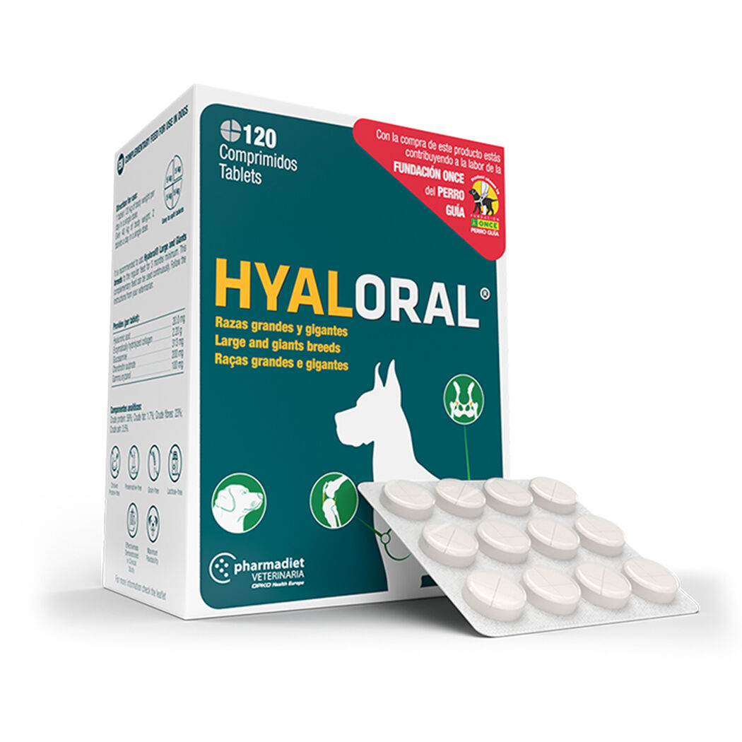 Hyaloral Raza Grande 120 Comprimidos